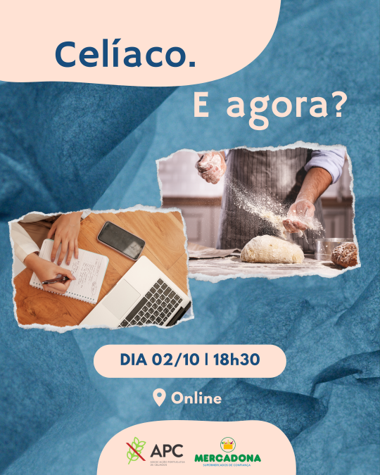 Celíaco. E Agora? a 2 de outubro, às 18h30